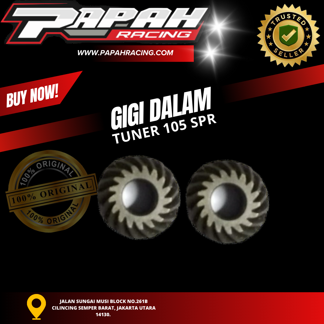 GIGI DALAM TUNER 105 SPR 